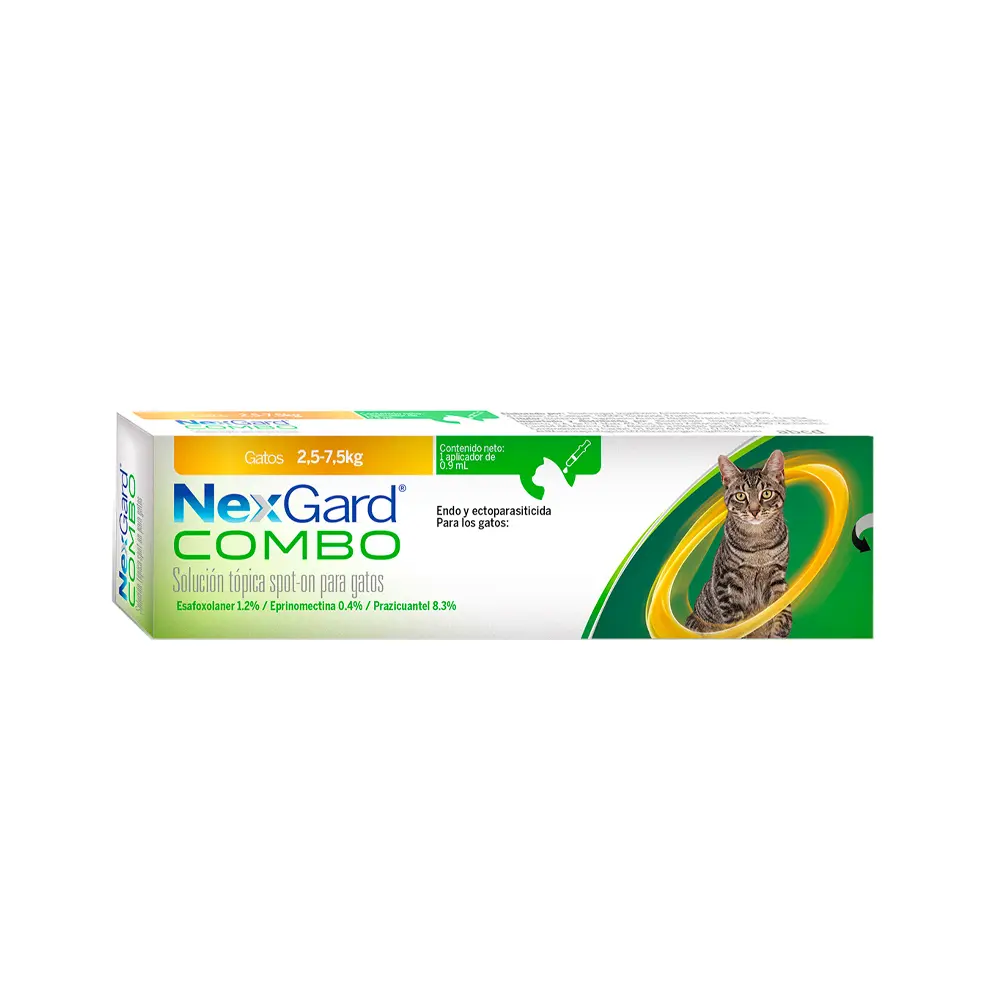 Nexgard Pipeta Desparasitante para Gato de 2.5 a 7.5 kg