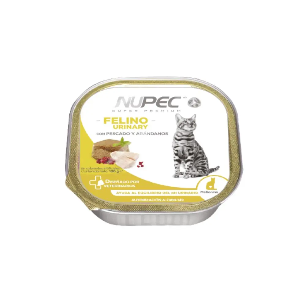 Nupec Alimento Humedo Urinary para Gato Adulto Lata 100 g