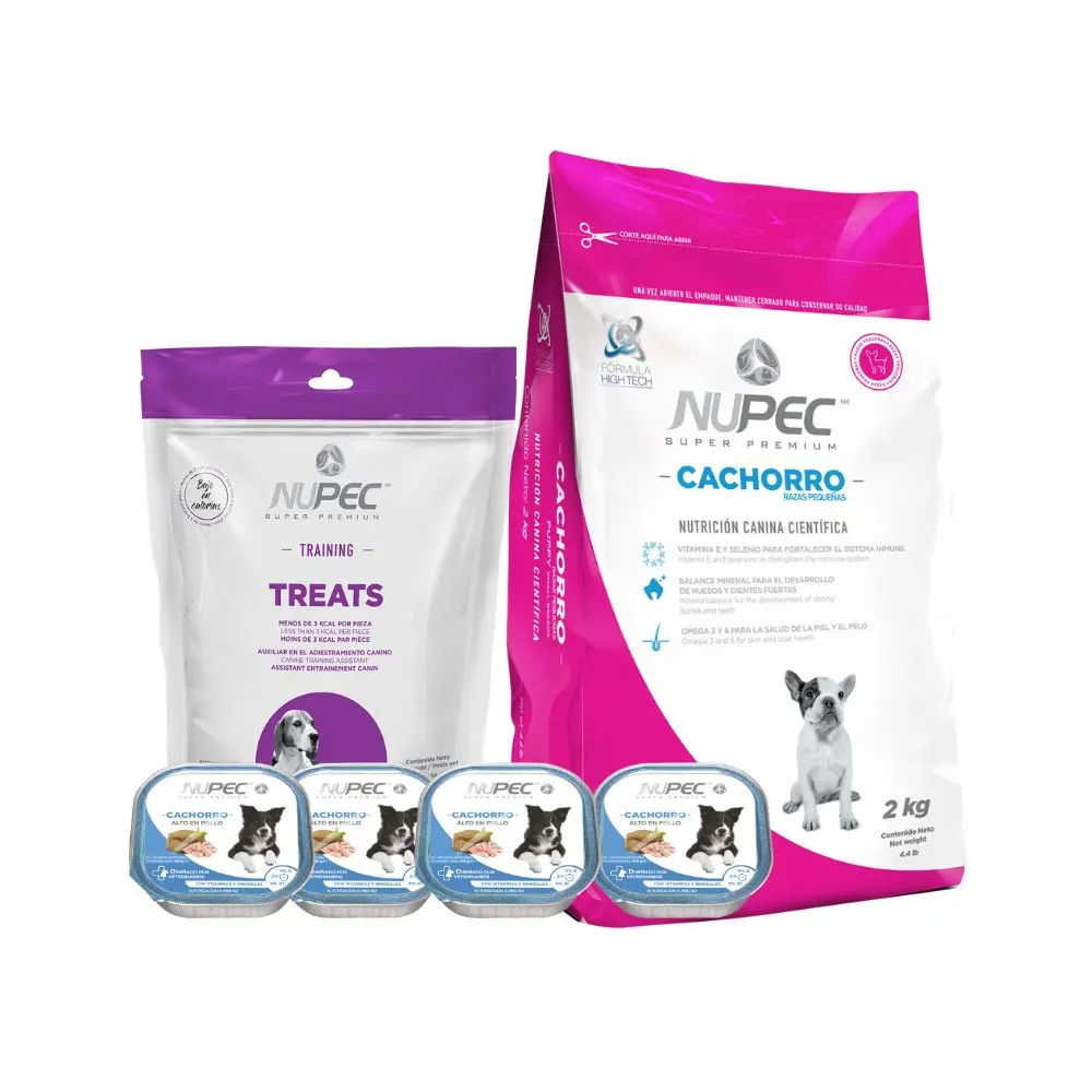 Paquete Cachorro Raza Pequeña 2 kg