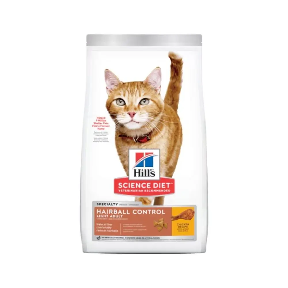 Hill's Alimento Seco Hairball Control Weight Care para Gato Adulto 3.2 kg