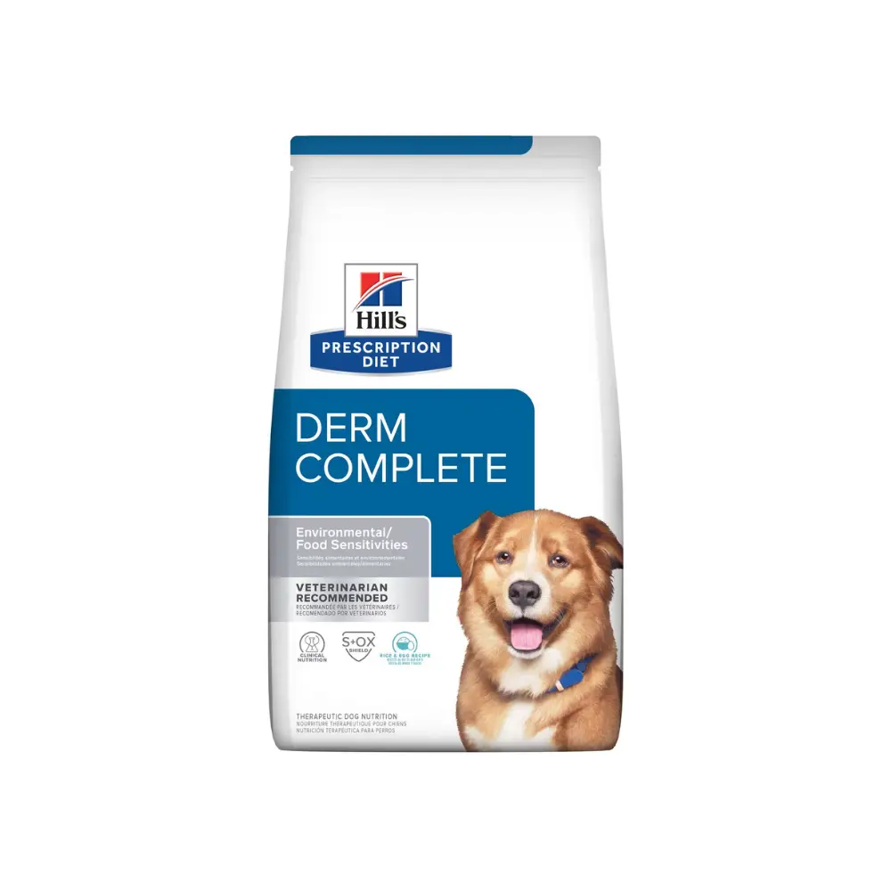 Hill's Prescripcion Alimento Seco c/d Derm Complete para Perro Adulto 2.9 kg