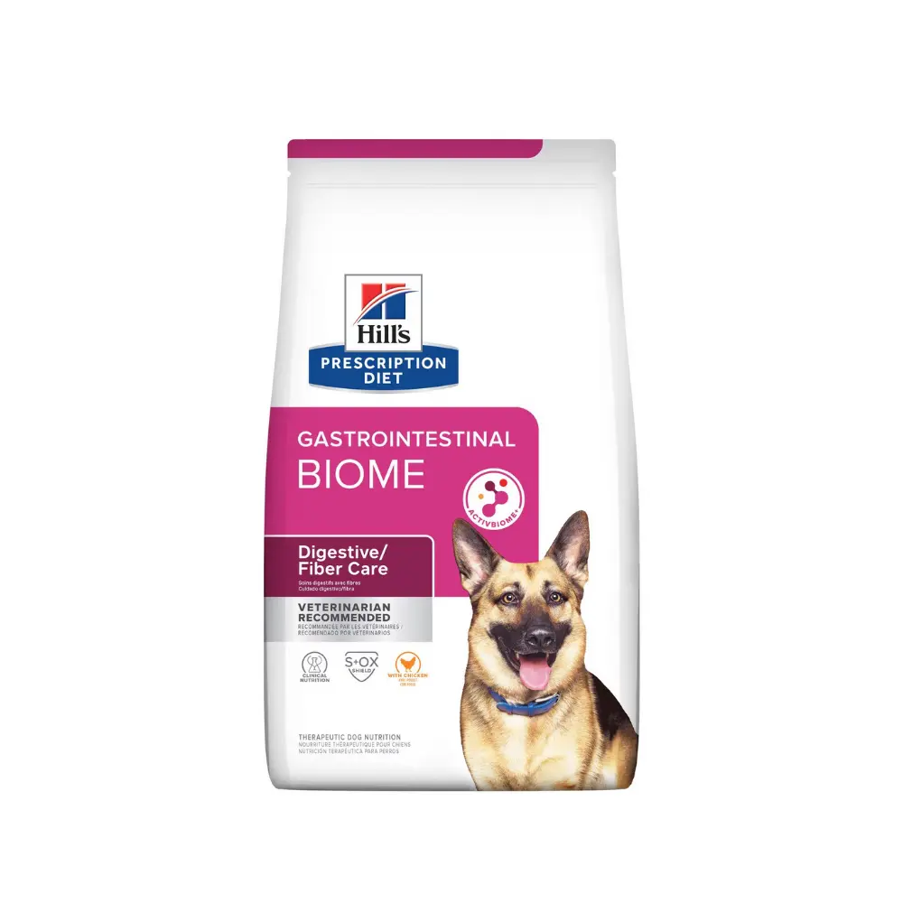 [HIVET-GB-7.3KG] Hill's Prescripcion Alimento Seco Gastrointestinal Biome para Perro Adulto 7.3 kg