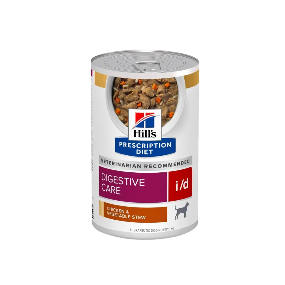Hill's Prescripcion Alimento Humedo i/d Digestive Care para Perro Adulto Receta Estofado 354 g