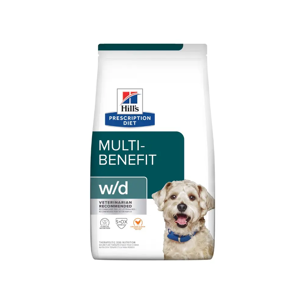Hill's Prescripcion Alimento Seco w/d Multibenefit para Perro Adulto 3.9 kg