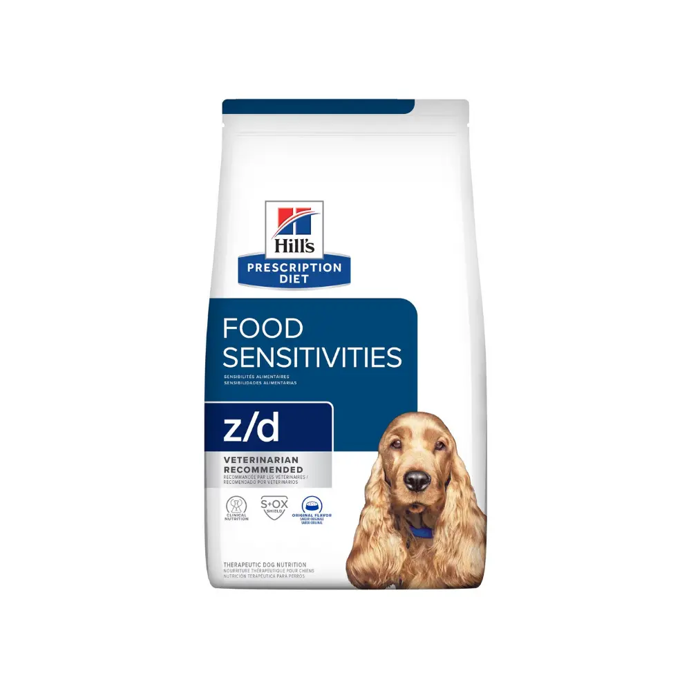 Hill's Prescripcion Alimento Seco z/d Food Sensitivities para Perro Adulto 8 kg
