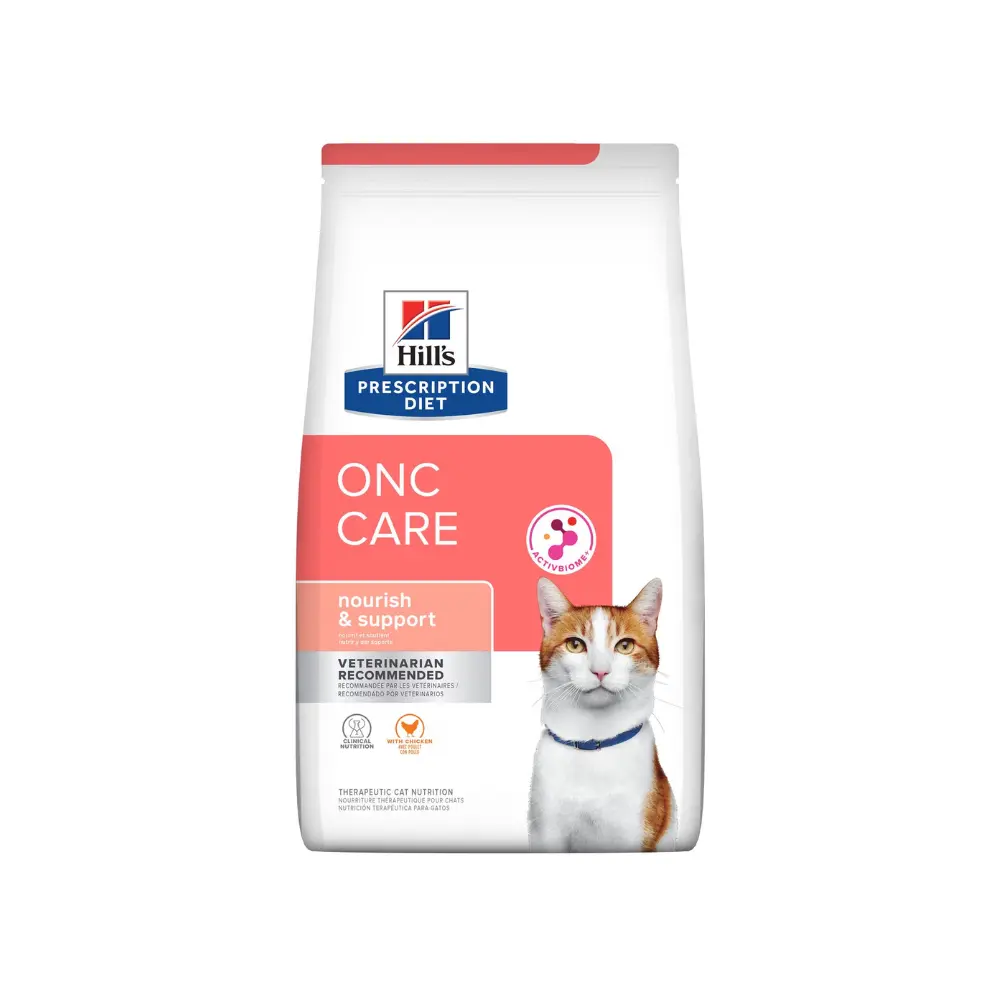 [HIVET-FE-ONC-3.2KG] Hill's Prescripcion Alimento Seco ONC Care para Gato Adulto 3.2 kg