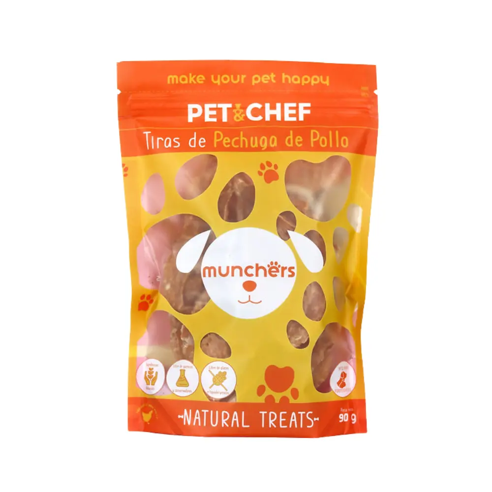 Pet N Chef Premios para Perro y Gato Receta Pechuga de Pollo 90 g