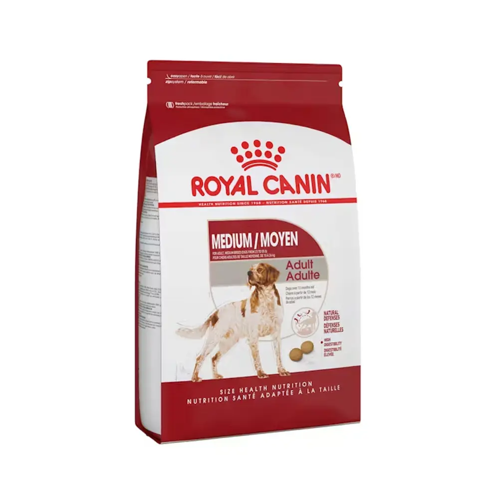 [RC-AD-RM-1.82KG] Royal Canin Alimento Seco para Perro Adulto Raza Mediana 1.82 kg