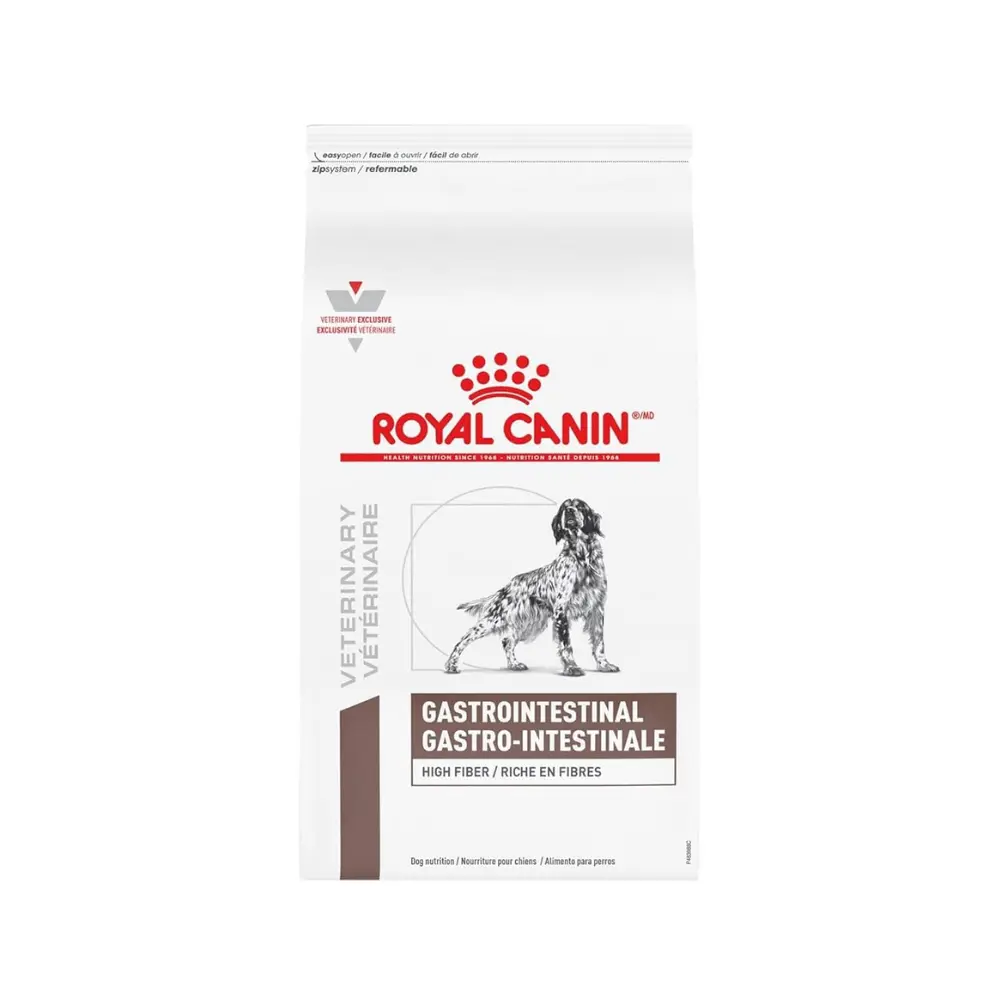 [RCVET-GI-HF-4KG] Royal Canin Prescripcion Alimento Seco Gastrointestinal High Fiber para Perro Adulto 4 kg