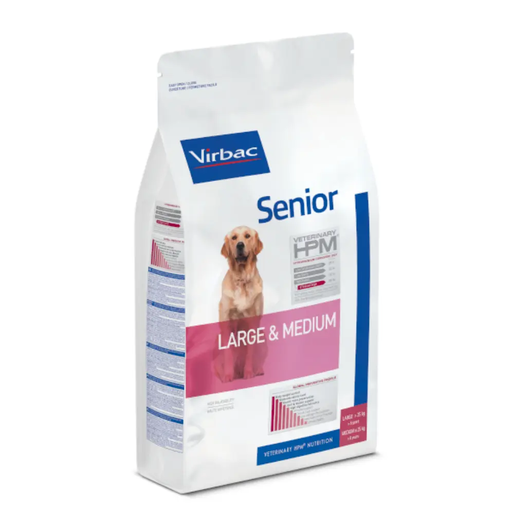 [VB-SE-RMG-12KG] Virbac Alimento Seco para Perro Senior Raza Mediana/Grande 12 kg