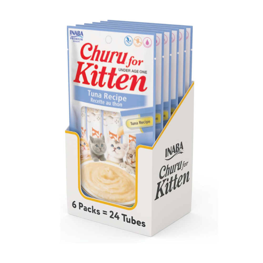Inaba Churu Premios para Gatito Receta Atun Caja 336 g