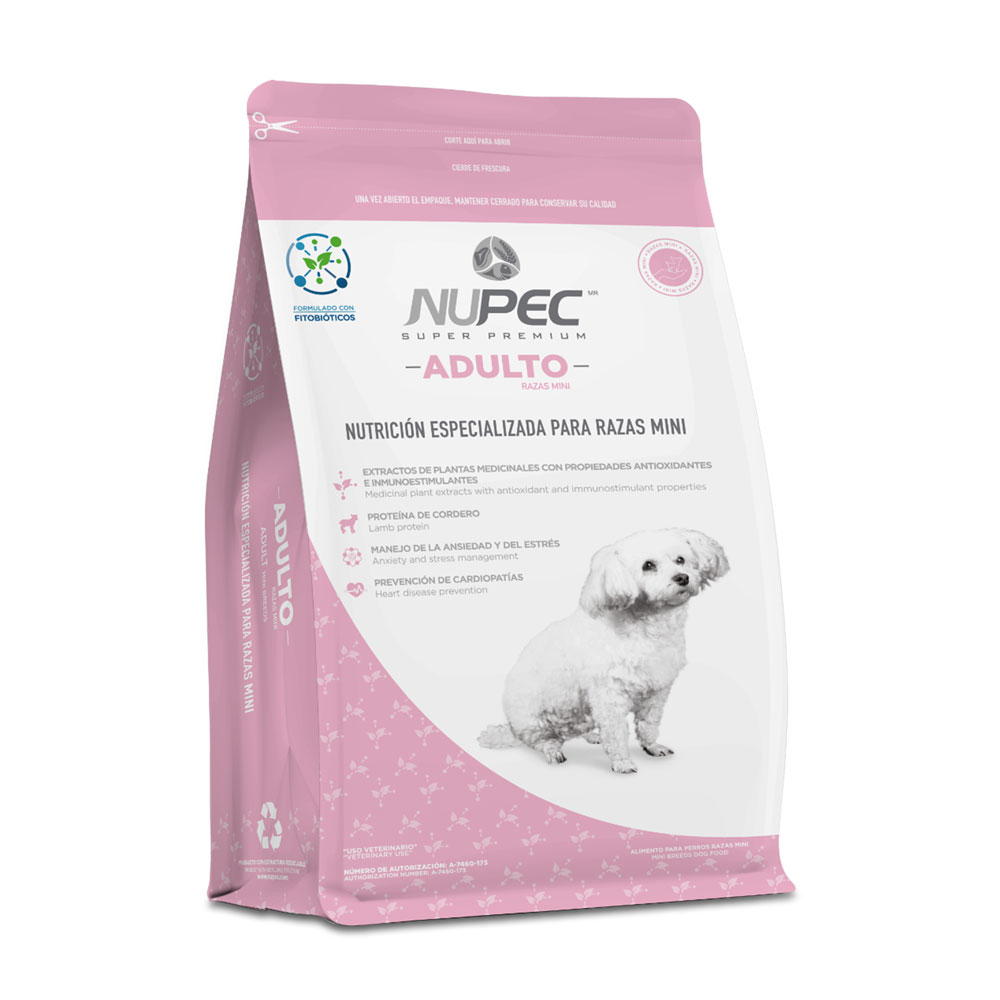 Nupec Alimento Seco para Perro Adulto Raza Mini 3 kg