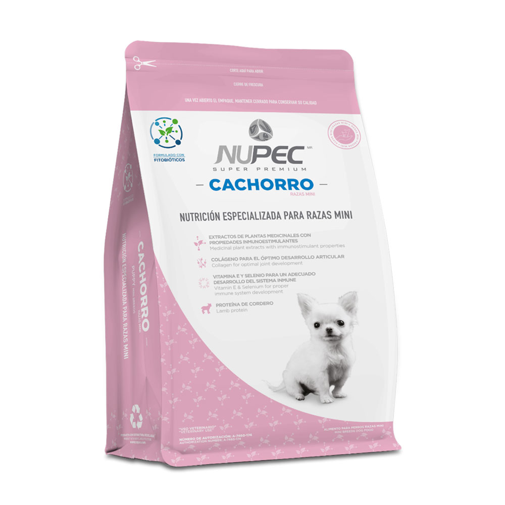 Nupec Alimento Seco para Perro Cachorro Raza Mini 1 kg