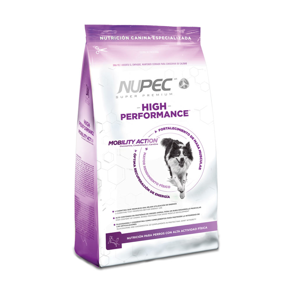 Nupec Alimento Seco High Performance para Perro Adulto 20 kg