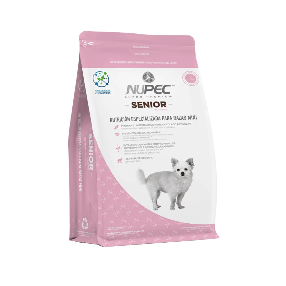 Nupec Alimento Seco para Perro Senior Raza Mini 3 kg