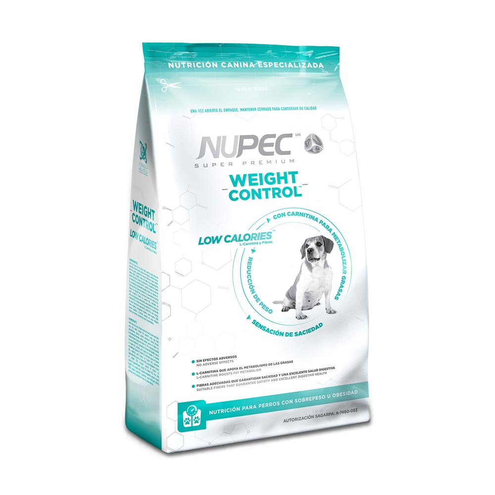 Nupec Alimento Seco Weight Control para Perro Adulto 8 kg