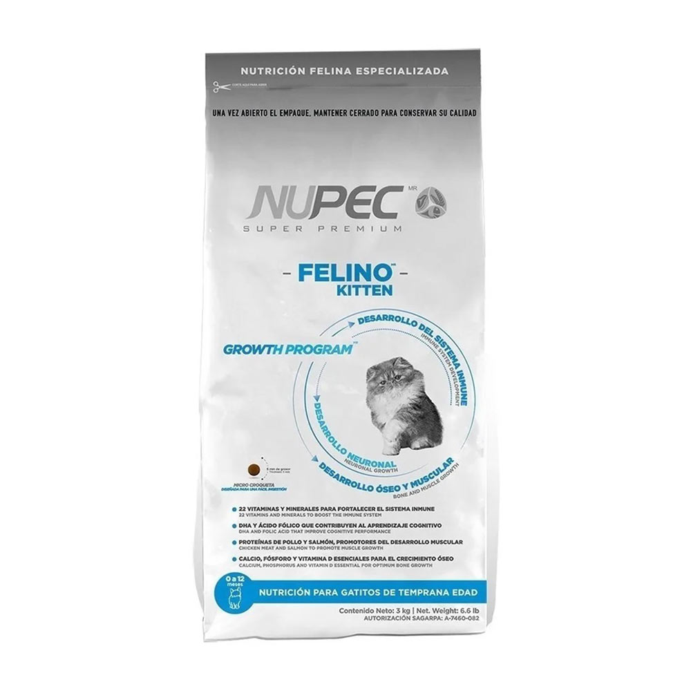 Nupec Felino Alimento Seco para Gatito 1.5 kg
