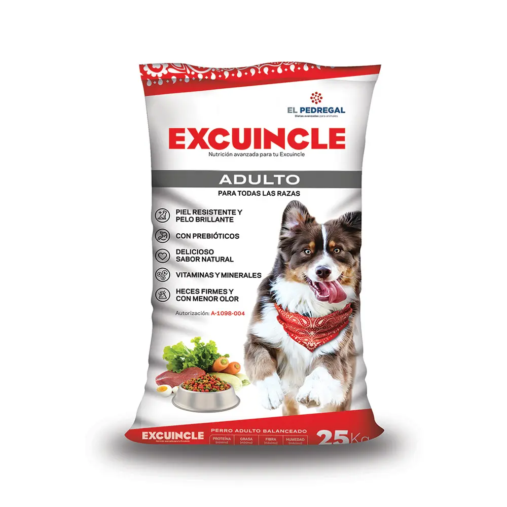 Excuincle Alimento Seco para Perro Adulto Todas las Razas 25 kg