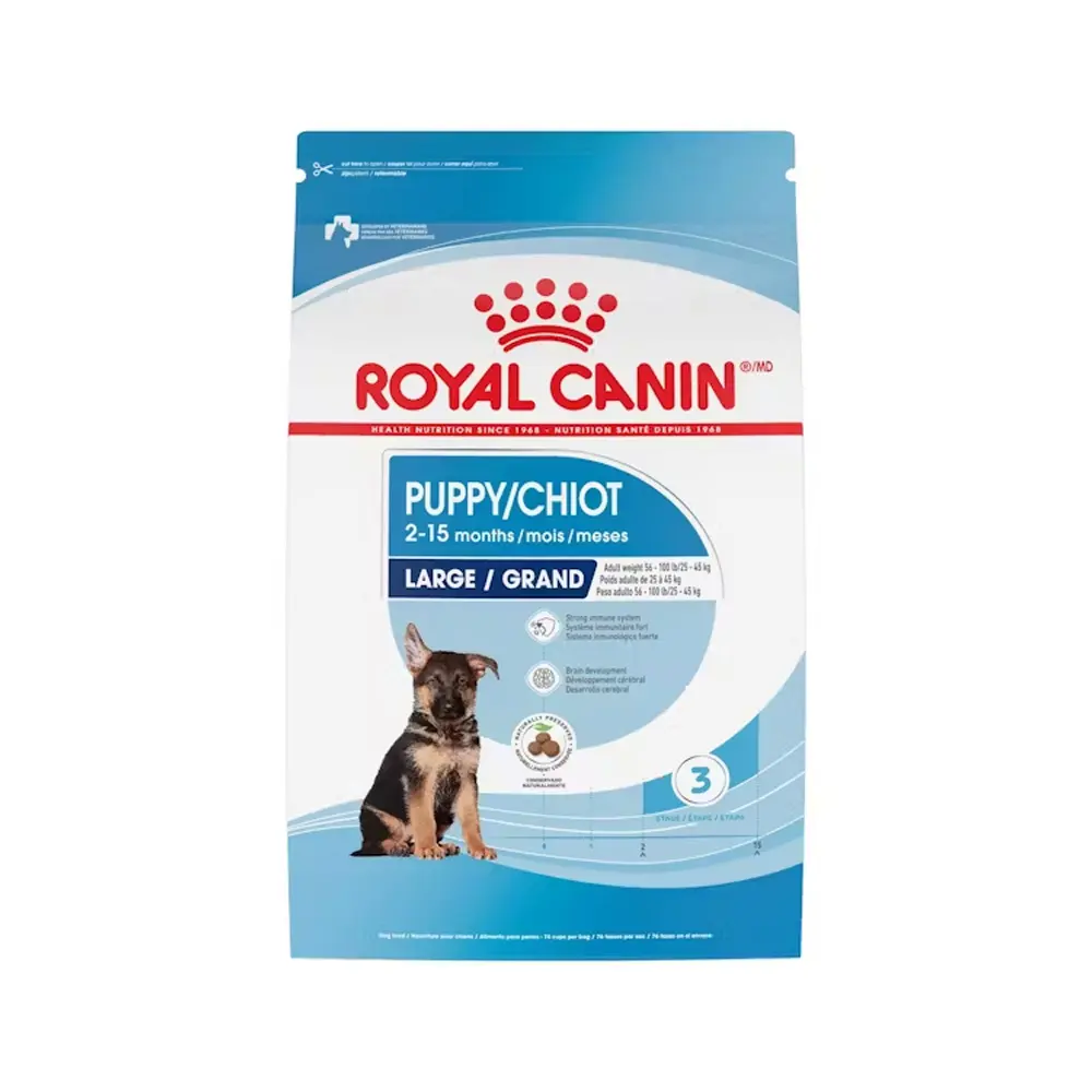[RC-CA-RG-13.61KG] Royal Canin Alimento Seco para Perro Cachorro Raza Grande 13.61 kg