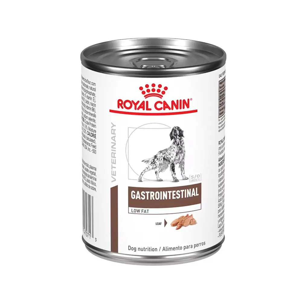 Royal Canin Prescripcion Alimento Humedo Gastrointestinal Low Fat para Perro Adulto 390 g
