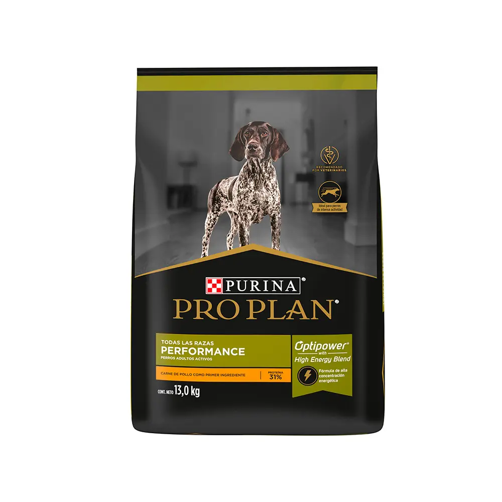 Pro Plan Alimento Seco Performance para Perro Adulto Todas las Razas 13 kg