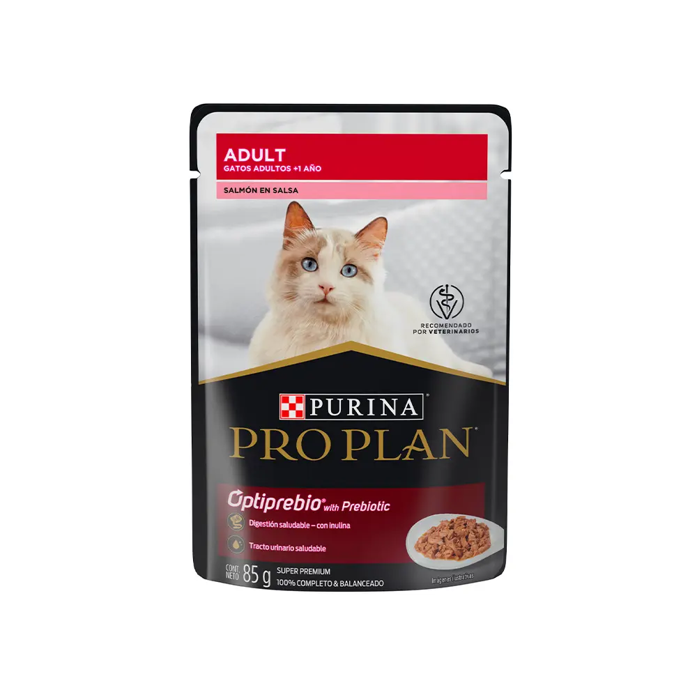 [PP-FE-HM-AD-SMON-85G] Pro Plan AlimentoPro Plan Alimento Humedo para Gato Adulto Receta Salmon 85 gPro Plan Alimento Humedo para Gato Adulto Receta Salmon 85 g