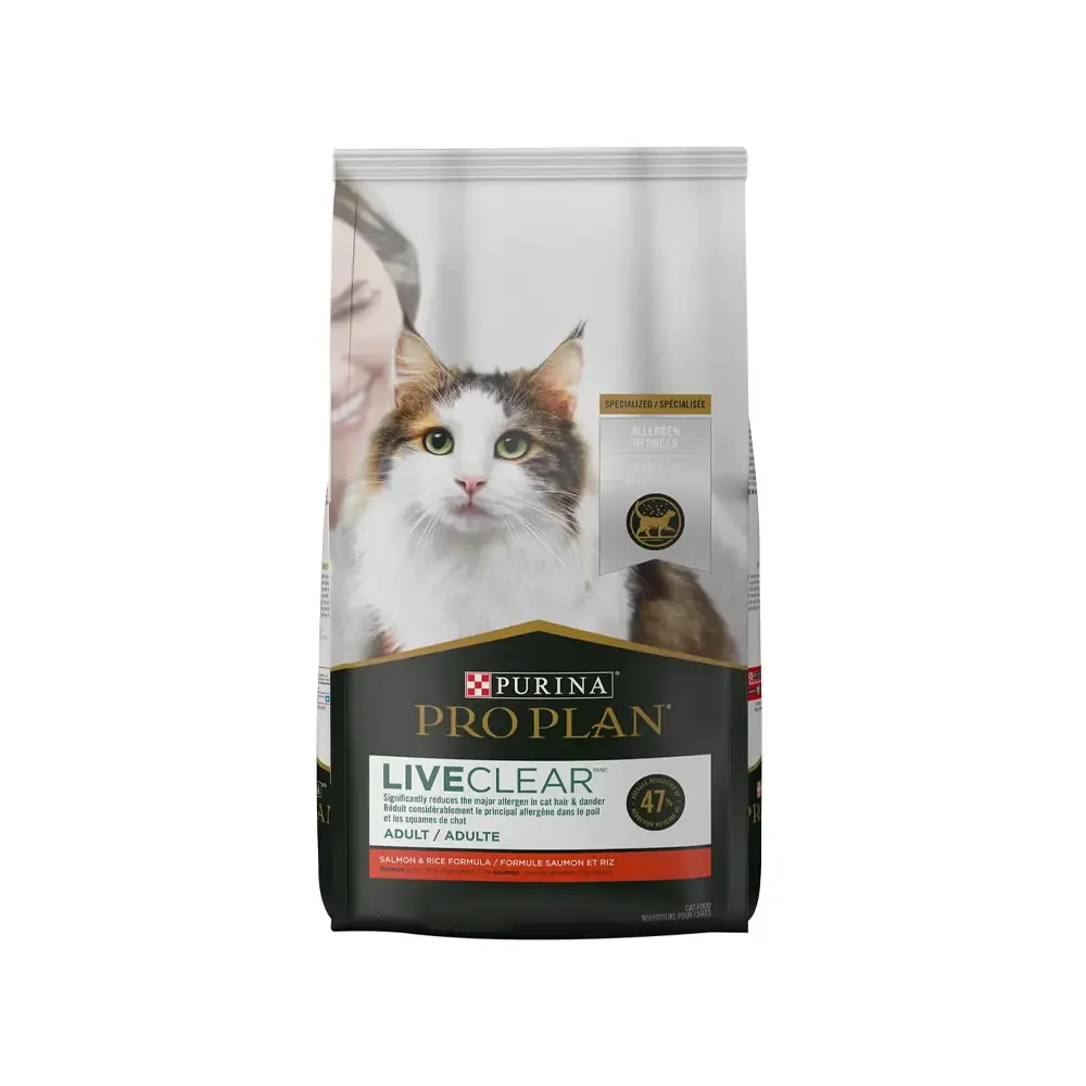 Pro Plan Alimento Seco LiveClear para Gato Adulto Receta Salmon 1.5 kg
