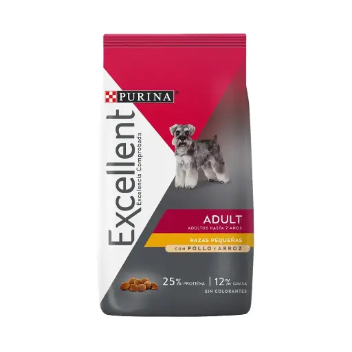 [PE-AD-RP-3.5KG] Purina Excellent Alimento Seco para Perro Adulto Raza Pequeña 3.5 kg