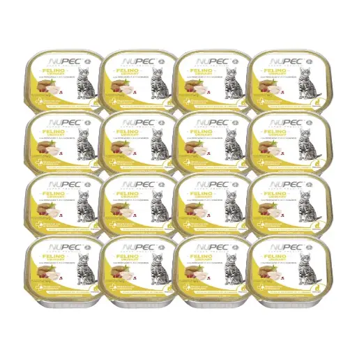 [NP-FE-HM-UR-SKIT-16LATAS] Nupec Alimento Humedo Urinary para Gato Adulto Super Kit 16 Latas