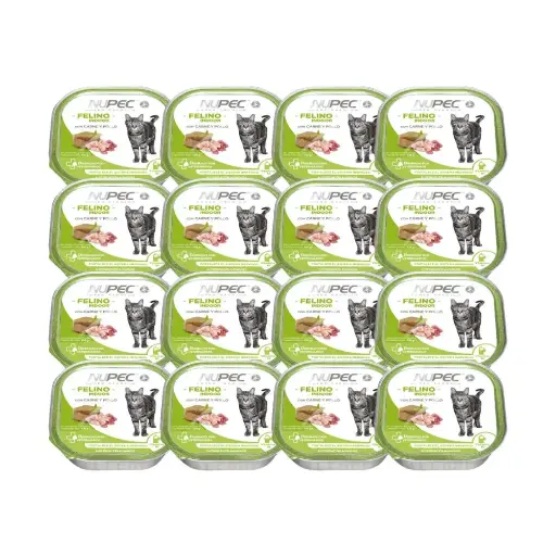 [NP-FE-HM-AD-SKIT-16LATAS] Nupec Alimento Humedo para Gato Adulto Super Kit 16 Latas