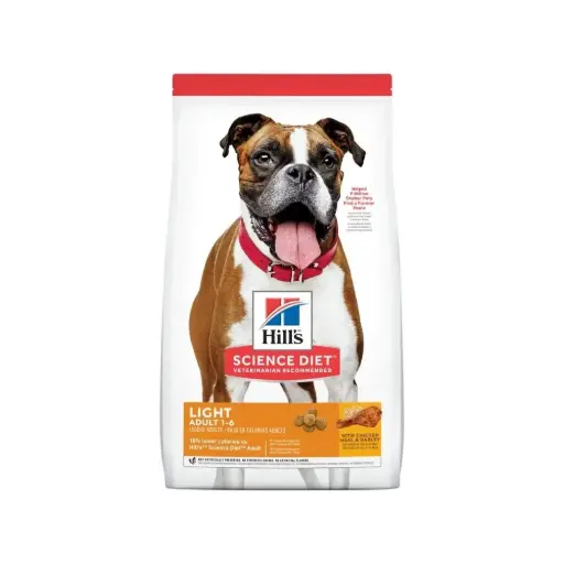[HI-WC-13.6KG] Hill's Alimento Seco Light para Perro Adulto 13.6 kg