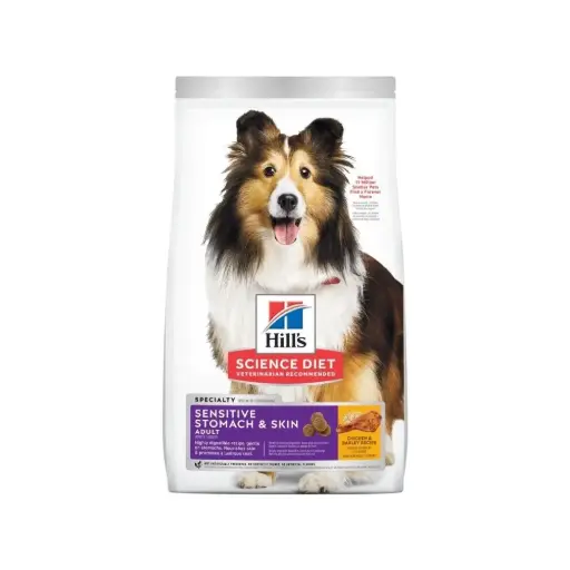 [HI-SENS-SKST-1.8KG] Hill's Alimento Seco Salud Sensitive Stomach & Skin para Perro Adulto 1.8 kg