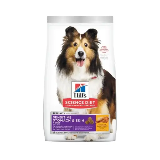 [HI-SENS-SKST-13.6KG] Hill's Alimento Seco Sensitive Stomach & Skin para Perro Adulto 13.6 kg