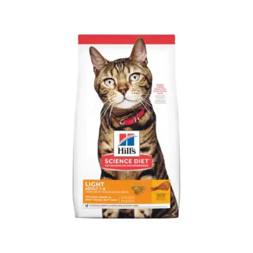 [HI-FE-AD-WC-3.2KG] Hill's Alimento Seco Light para Gato Adulto 3.2 kg