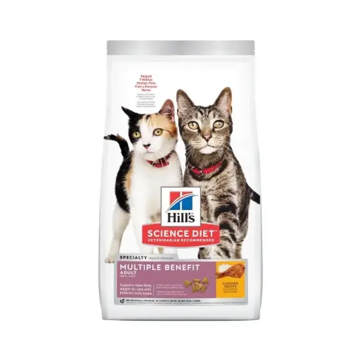 [HI-FE-MB-3.2KG] Hill's Alimento Seco Multiple Benefit para Gato Adulto 3.2 kg