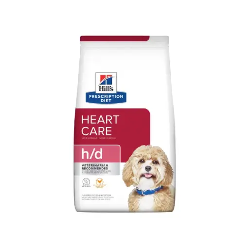 [HIVET-HD-1.5KG] Hill's Prescripcion Alimento Seco h/d Heart Care para Perro Adulto 1.5 kg