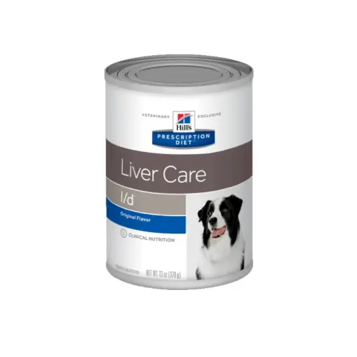 [HIVET-HM-LD-370G] Hill's Prescripcion Alimento Humedo l/d Liver Care para Perro Adulto 370 g