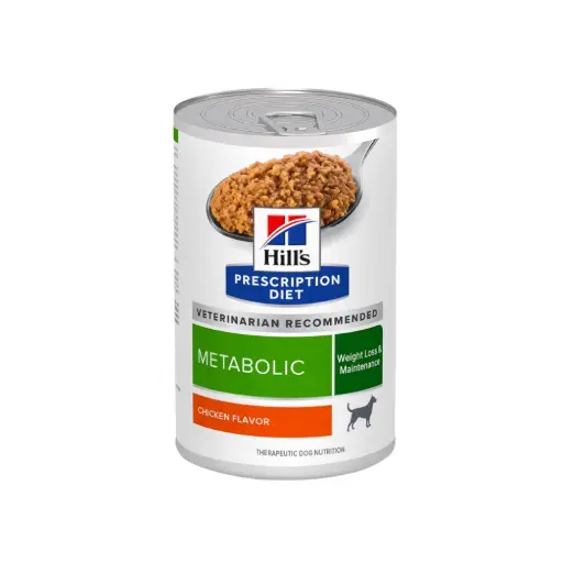 [HIVET-HM-MT-370G] Hill's Prescripcion Alimento Humedo Metabolic para Perro Adulto 370 g