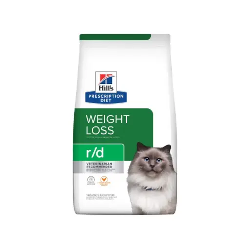 [HIVET-FE-RD-3.9KG] Hill's Prescripcion Alimento Seco r/d Weight Loss para Gato Adulto 3.9 kg