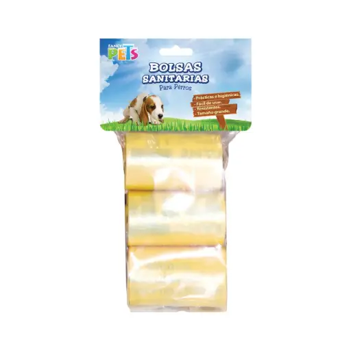 [FP-BDES-60BOLSAS] Fancy Pets Bolsas para Desechos para Perros 60 bolsas