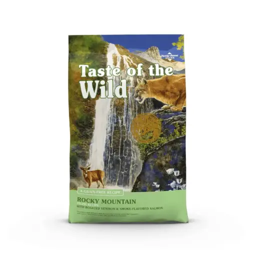 [TW-FE-AD-RT-2.28KG] Taste of the Wild Alimento Seco Rocky Mountain para Gato Adulto Receta Venado Asado y Salmon Ahumado 2.28 kg