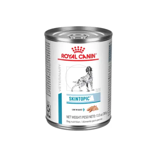 [RCVET-HM-ST-385G] Royal Canin Prescripcion Alimento Humedo Skintopic para Perro Adulto 385 g