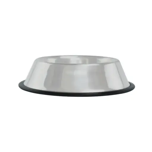 [FP-PLT-AC-907G] Fancy Pets Plato de Acero para Perro y Gato 907 g
