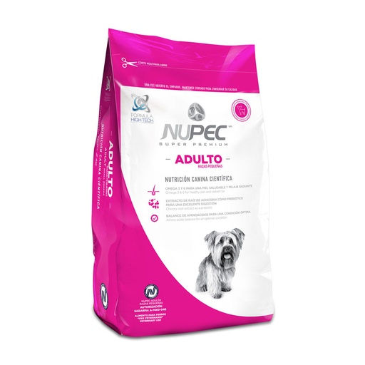 [NP-AD-RP-2KG] Nupec Alimento Seco para Perro Adulto Raza Pequeña 2 kg