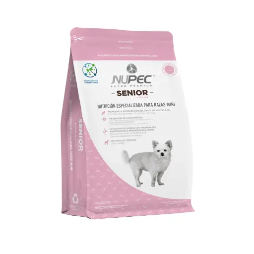 [NP-SE-RMINI-1KG] Nupec Alimento Seco para Perro Senior Raza Mini 1 kg