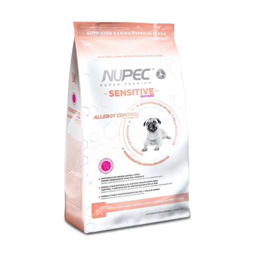[NP-SENS-RP-2KG] Nupec Alimento Seco Sensitive para Perro Adulto Raza Pequeña 2 kg