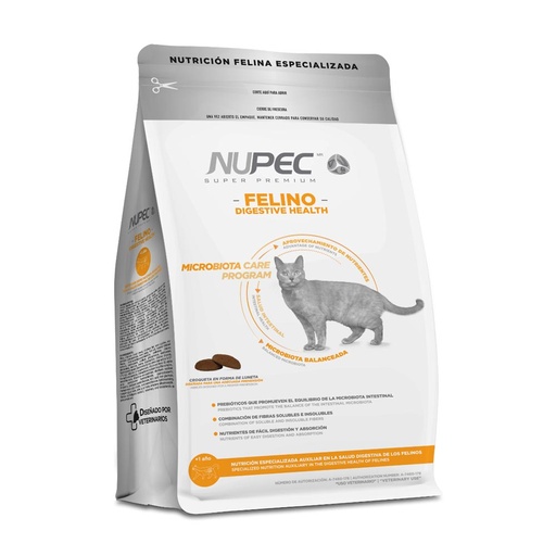 [NP-FE-DH-1.5KG] Nupec Felino Alimento Seco Digestive Health para Gato Adulto 1.5 kg