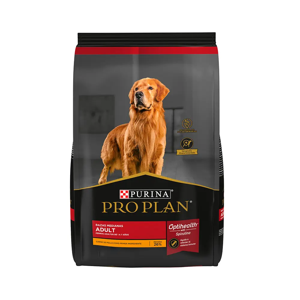 Pro Plan Alimento Seco para Perro Adulto Raza Mediana 13 kg | Petloy ...