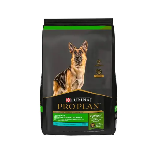 [PP-SENS-SKST-3KG] Pro Plan Alimento Seco Sensitive Skin/Stomach para Perro Adulto Todas las Razas 3 kg