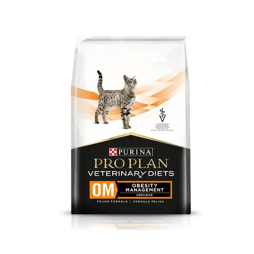 [PPVET-FE-OM-2.72KG] Pro Plan Prescripcion Alimento Seco OM Overweight Management para Gato Adulto 2.72 kg